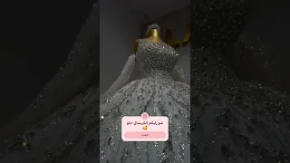 فساتين زفاف مرصع كرستال                                                                       دندنها