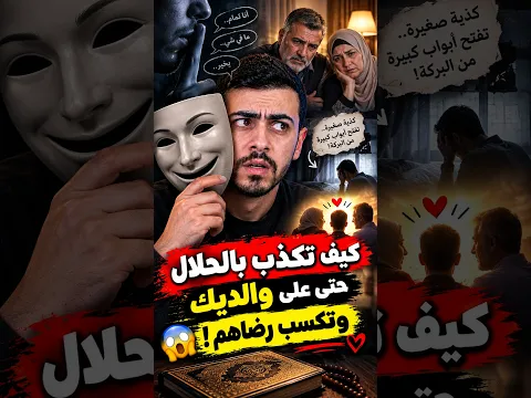 كذب بالحلال حتى على أمك وأبوك وصدمة بالأخيررر! 😱