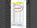 Excel Tutorial Mastering the SUMIF Formula for Effortless Data Analysis
