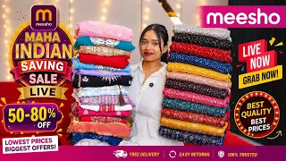 Meesho Huge Trendy *Festive* Ethnic Haul 🥰 || Omg 😨 Brand Ka Sasta Version Mil Gya 😃 Under Rs.?😳