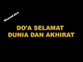 Download Lagu DOA SELAMAT DUNIA DAN AKHIRAT
