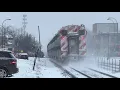 The Complete Metra Evening Rush Hour In A Blizzard Alt Schedule At Barrington On February 4 2022