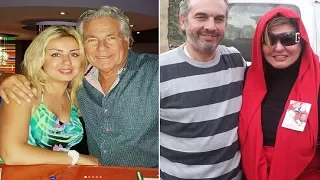 الفنان مصطفى فهمى يحتفل بعيد ميلاد زوجته وسهير رمزي برفقة زوجها على الشاطئ بالساحل الشمالي 