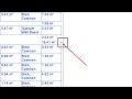 why I can t split or seperate schedule table in Revit - The Solution