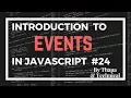 JavaScript Tutorial in Hindi Events in JavaScript in Hindi JavaScript Events Tutorial