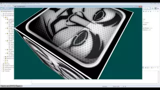 3D Rotating Cube in Java