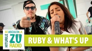 ruby si whats up nu pune la suflet live la radio zu 