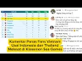 Komentar Panas Fans Vietnam Usai Indonesia dan Thailand Melesat di Klasemen Sea Games 