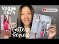 Vogue 1674 Pattern Review My Valentine s Day Dress