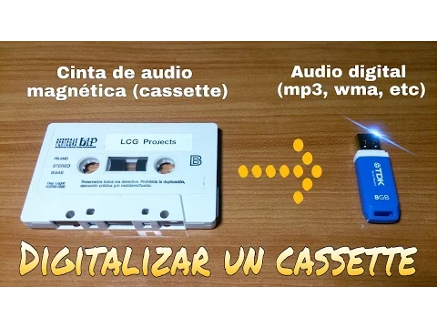 Download MP3 CÓMO DIGITALIZAR CINTAS MAGNÉTICAS DE AUDIO (CASSETTES)
