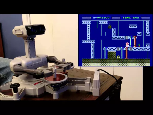 R.O.B. + Gyromite: Top Level
