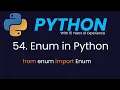 Enum in Python Enum class