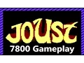 Joust Gameplay Atari 7800 - The No Swear Gamer