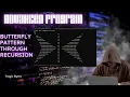 HOW TO MAKE STAR BUTTERFLY PATTERN THROUGH RECURSION C RECURSION