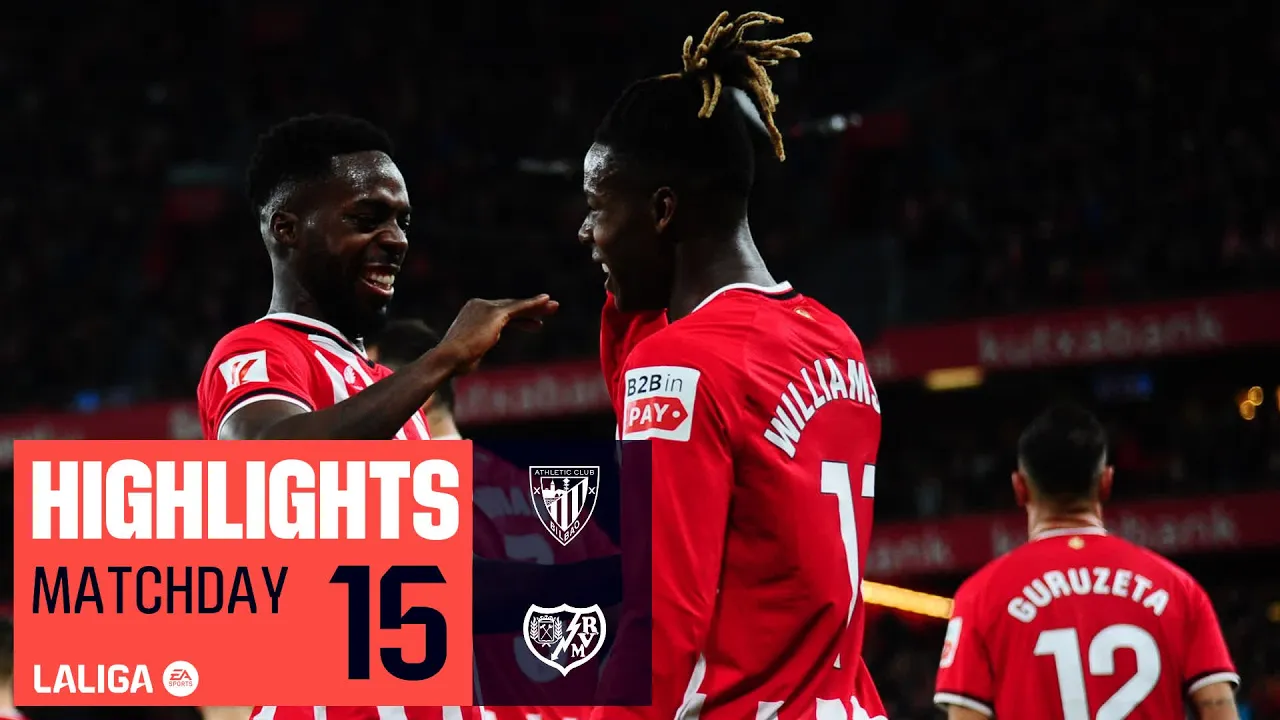 ATHLETIC CLUB - RAYO VALLECANO 4-0 | HIGHLIGHTS