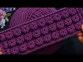 Beautiful and Easy Sweater Design 2 row repeat pattern Knit and Stitch