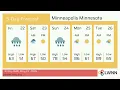 Weather in Minneapolis Minnesota - Friday May 22 2026