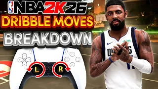 NBA 2K26 Dribbling Tutorial Early Dribble Moves Handcam Breakdown
