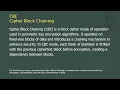 CBC - Cipher Block Chaining