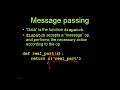 CS1010X Lecture 11e - Message Passing