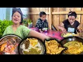 Download Lagu Chicken, Eggs and Papad Recipe with Rice कुखुराको मासु, अण्डा र पापडी सङ्ग भात Nepali Village vlog
