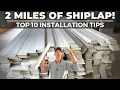 EASY MONEY My 10 Favorite Shiplap or Nickel Gap Installation Tips