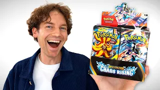 The Pokémon Chaos Rising Booster Box Opening