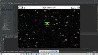 Python Asteroid Game Demo