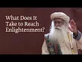 What Does It Take to Reach Enlightenment Sadhguru