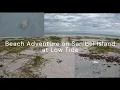 Beach Adventure on Sanibel Island Florida at Low Tide