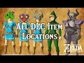Zelda Breath of the Wild All DLC Item Locations