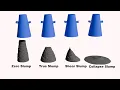 Lagu Slump Test Procedure Explained with 3D Animation | Concrete Workability Test