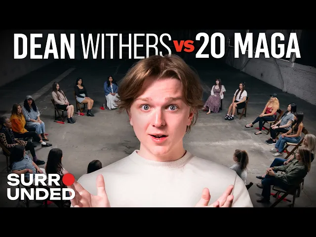 Video: 1 Liberal Man vs 20 MAGA Women (ft. Dean Withers) | Surrounded