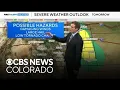 Severe storms east of Denver on Thursday changes for Memorial Day Weekend