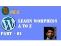 Learn WordPress A to Z In Bangla Part-1