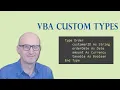 How to use Custom Types To Write Ultra Fast VBA code