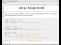 Beginner Perl Maven tutorial 4 5 - array assignment