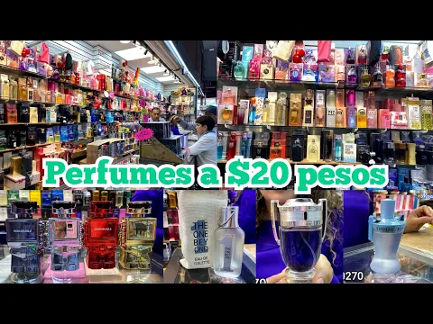 Download MP3 DESDE $20 PESOS 😱 Perfumes como los ORIGINALES pero MAS BARATOS 😱 Prototipos | Cerca del Zocalo