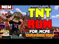 Minecraft pe how to download Tnt run map