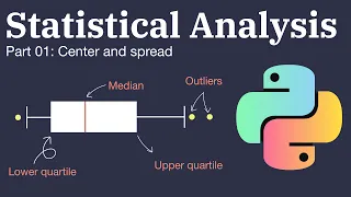 Statistical analysis in Python Part 01 Measures of center and spread Pandas NumPy Seaborn