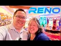 RENO Only Buffet in Downtown at the J Resort Peppermill Resort Casino Tour