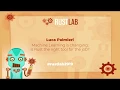 RustLab 2019 Machine Learning is changing - is Rust the right tool for the job Luca Palmieri