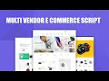 Multi Vendor Ecommerce Script for Online Shopping Website