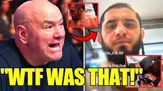 Islam Makhachev GETS CONFRONTED for BIG FAIL, Islam Makhachev tried SHOULDER FIX, Dana White REACTS