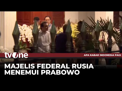 Pertemuan Prabowo dengan Majelis Federal Rusia