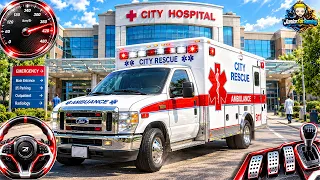 Ambulance Rescue Duty 3D Simulator - Gameplay Walkthrough Part 1 - Tutorial & Highlight(iOS,Android)