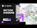 Our Go-To Tricks for Quick Awesome Architectural Section Render