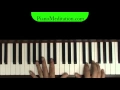 Lord I Need You - How to Play on Piano G