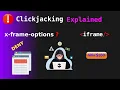 How Does Click Hijacking Works Using iframe TAG x-frame-options