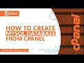 How to Create MySQL Database from cPanel - IT Nut Hosting